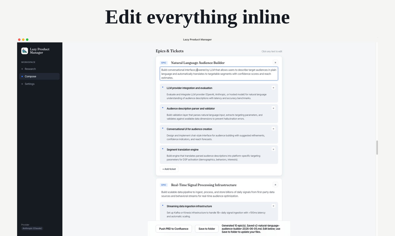 Lazy Product Manager gallery image