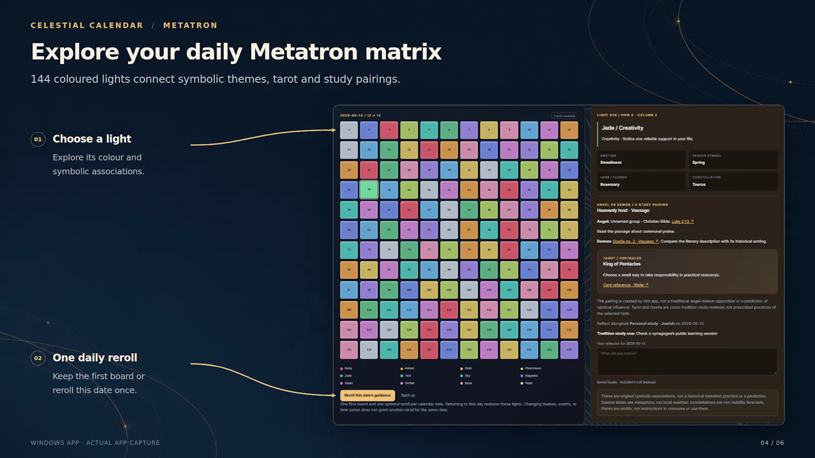CELESTIAL Calendar screenshot 3