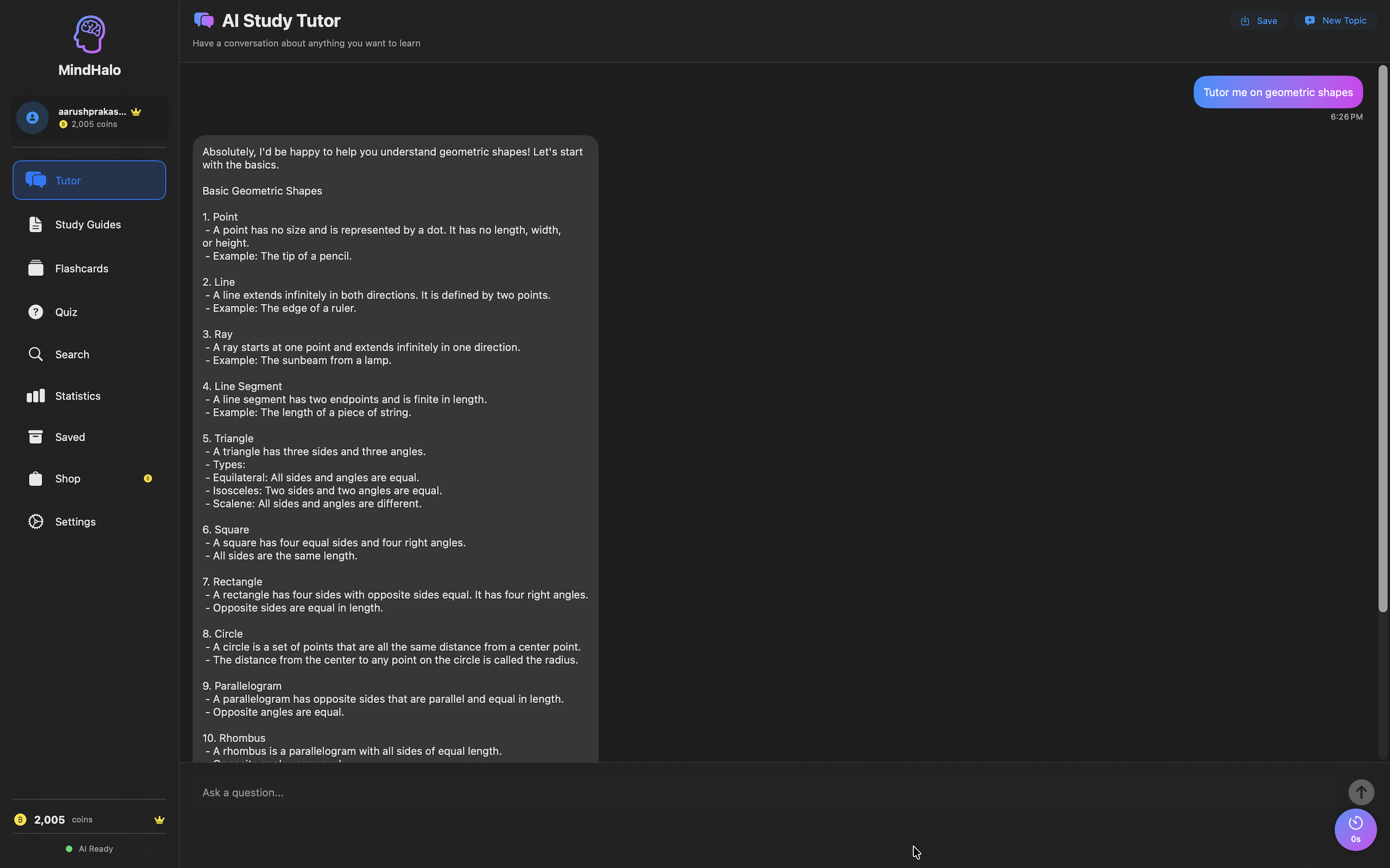 MindHalo - Screenshot 5 showing product features and functionality