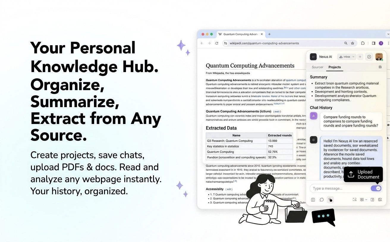 Nexus AI | Chrome Extension + Dashboard media 4