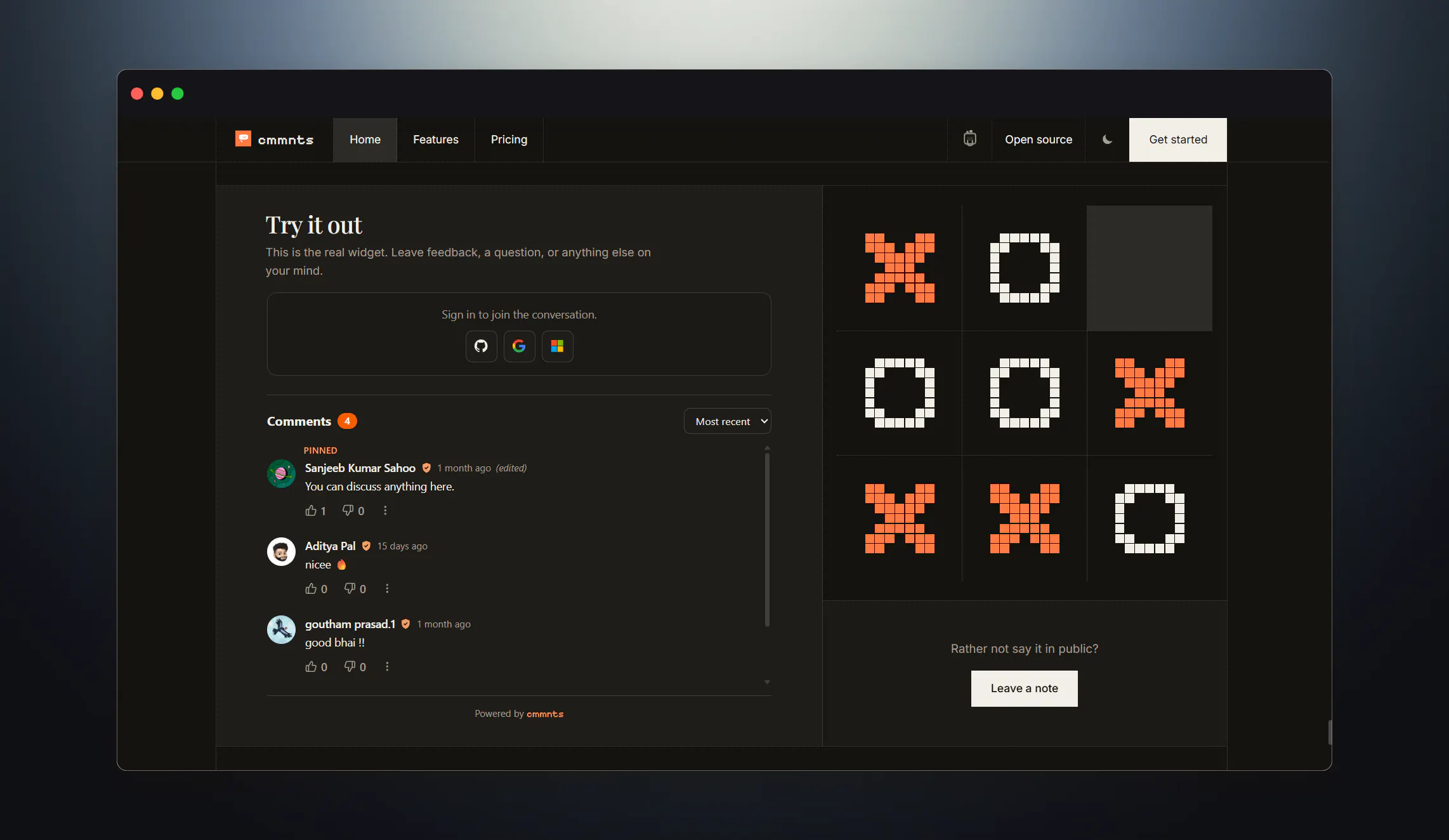 cmmnts screenshot 5