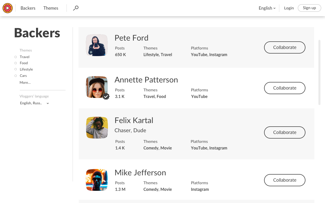 Storybacker gallery image
