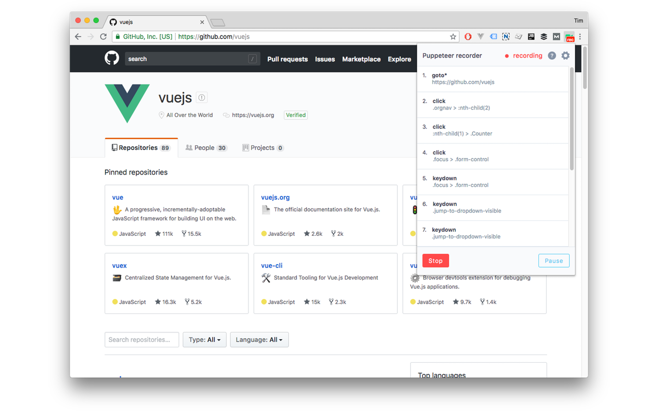 Puppeteer Recorder gallery image