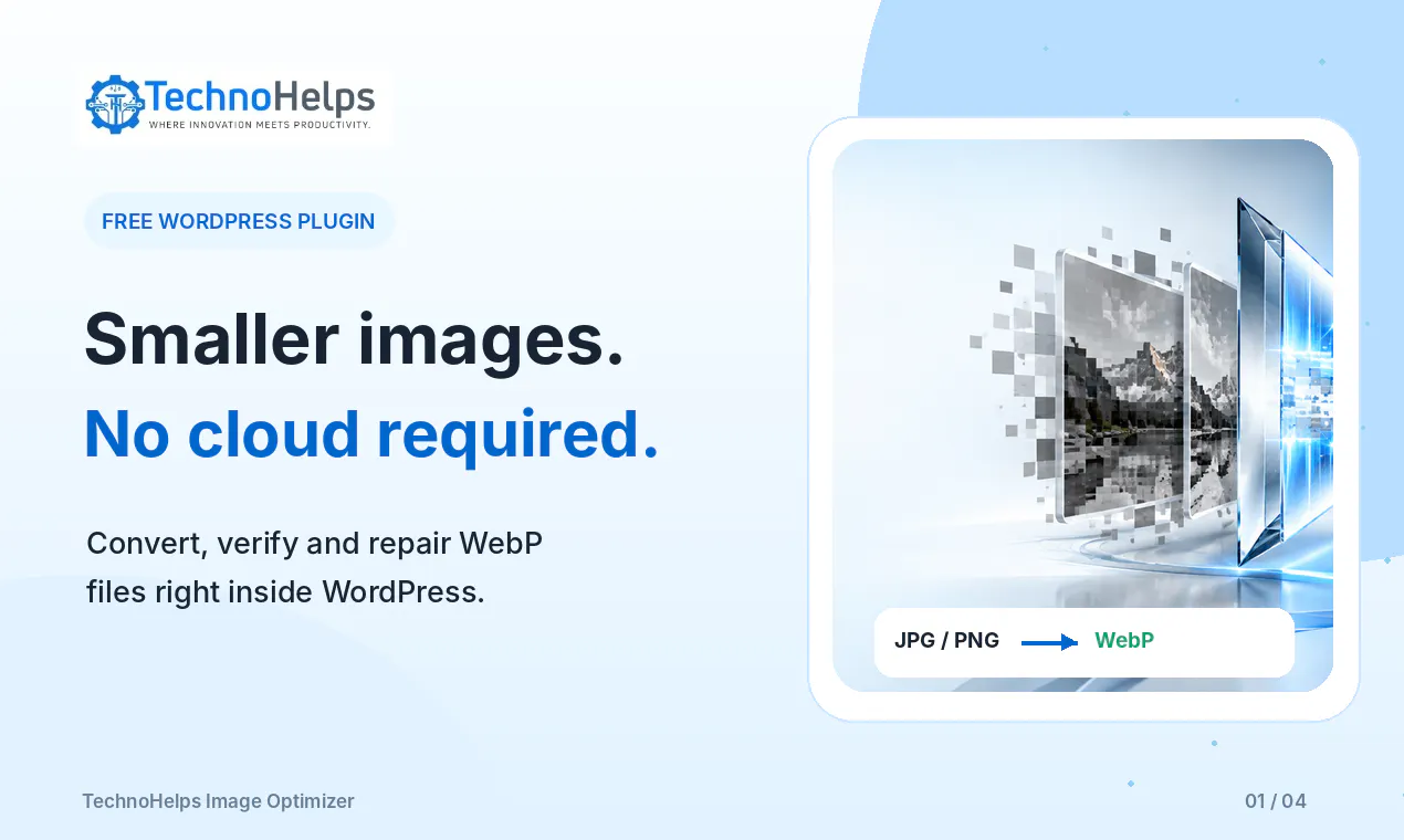 TechnoHelps Image Optimizer gallery image