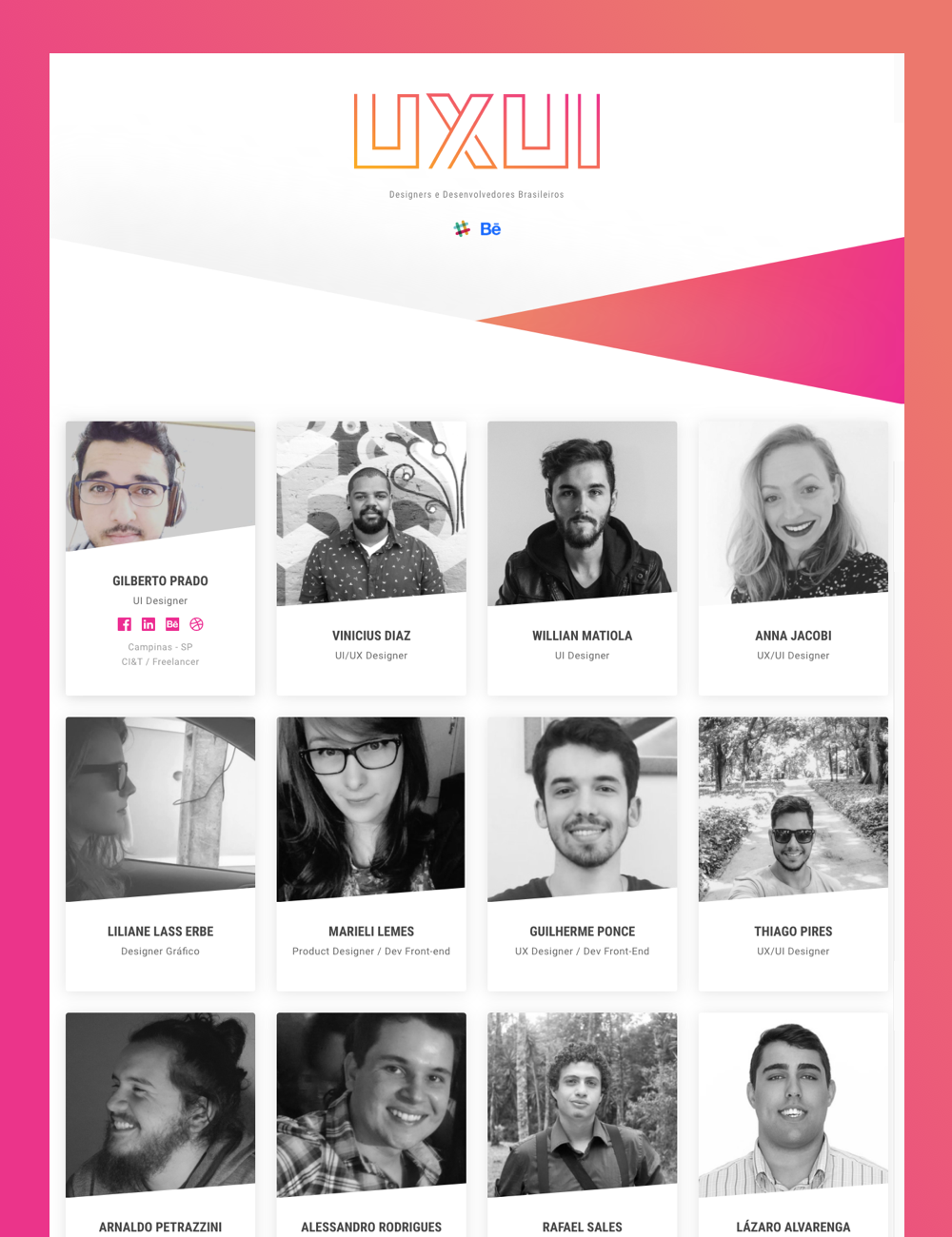 Brazilians UX & UI Designers gallery image