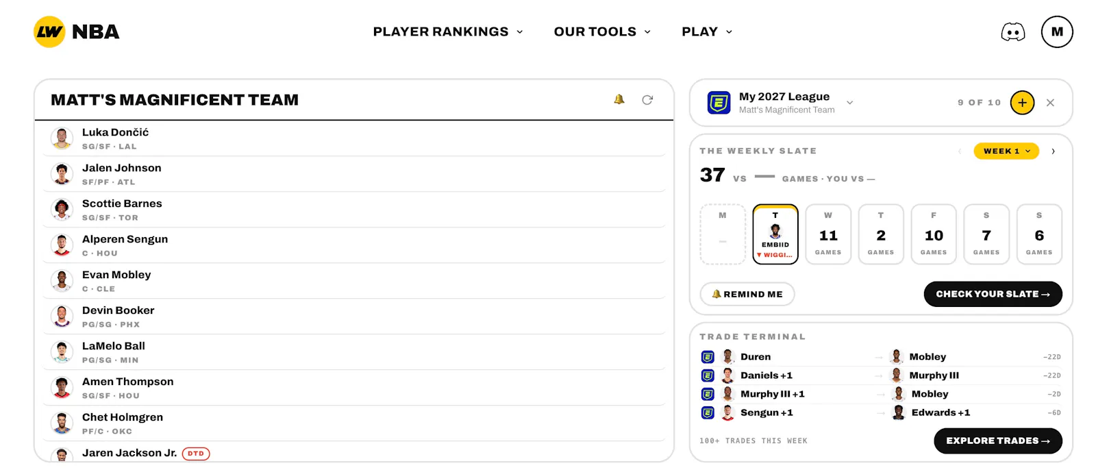 League Winner Sports screenshot 1