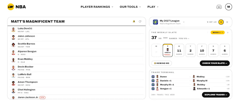 League Winner Sports screenshot 1