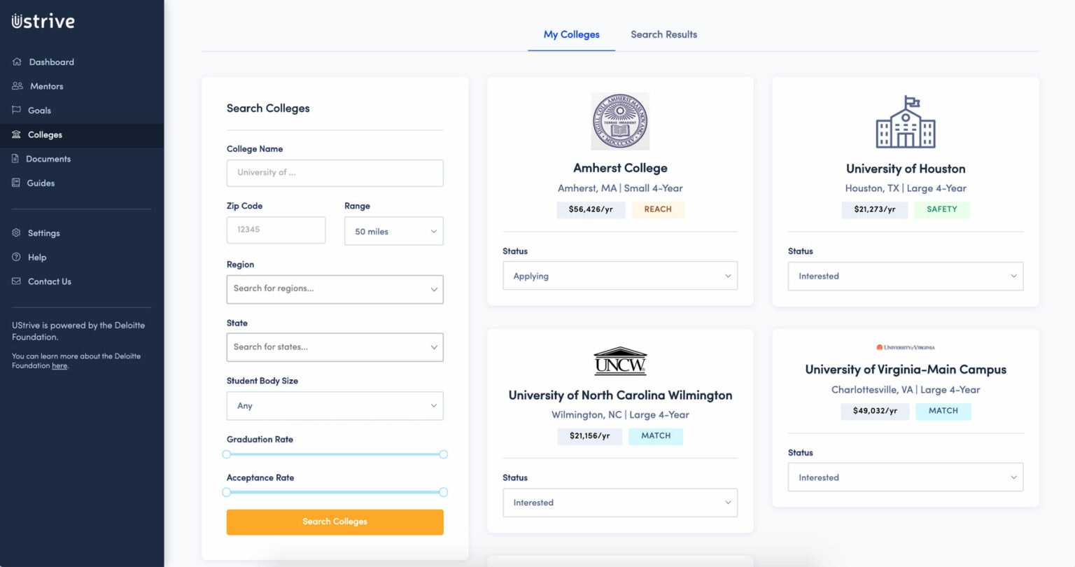 Strive for Colleges gallery image