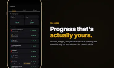 IronRep — Workout Tracker gallery image