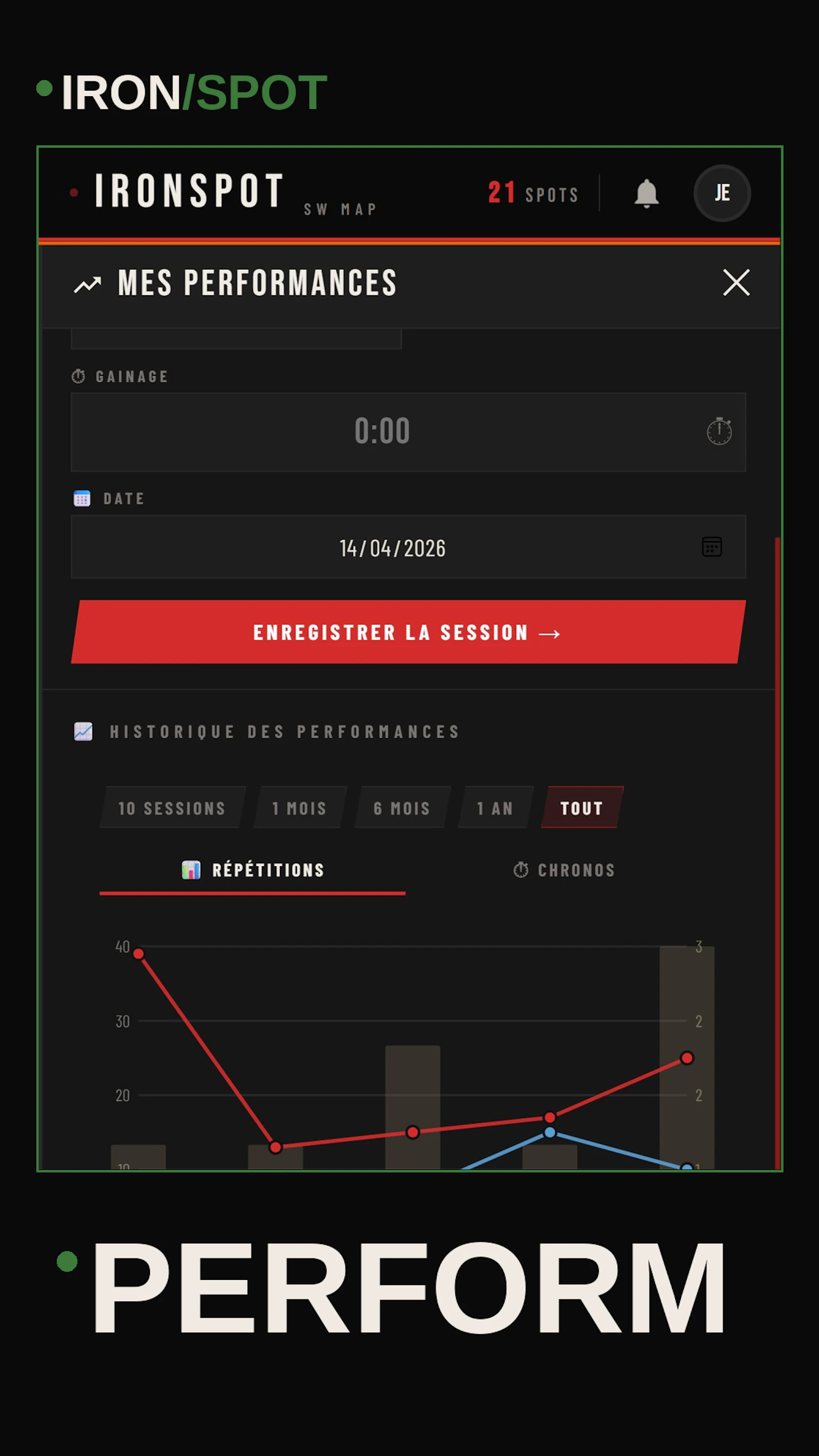 IronSpot screenshot 1