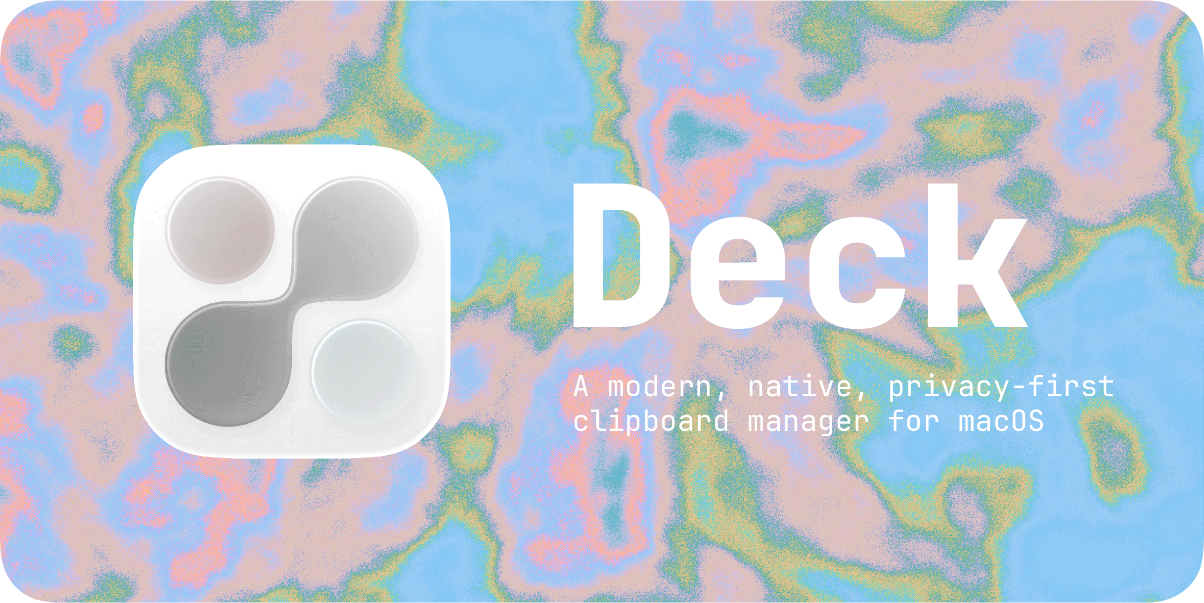 Deck - Main product screenshot demonstrating key features and user interface