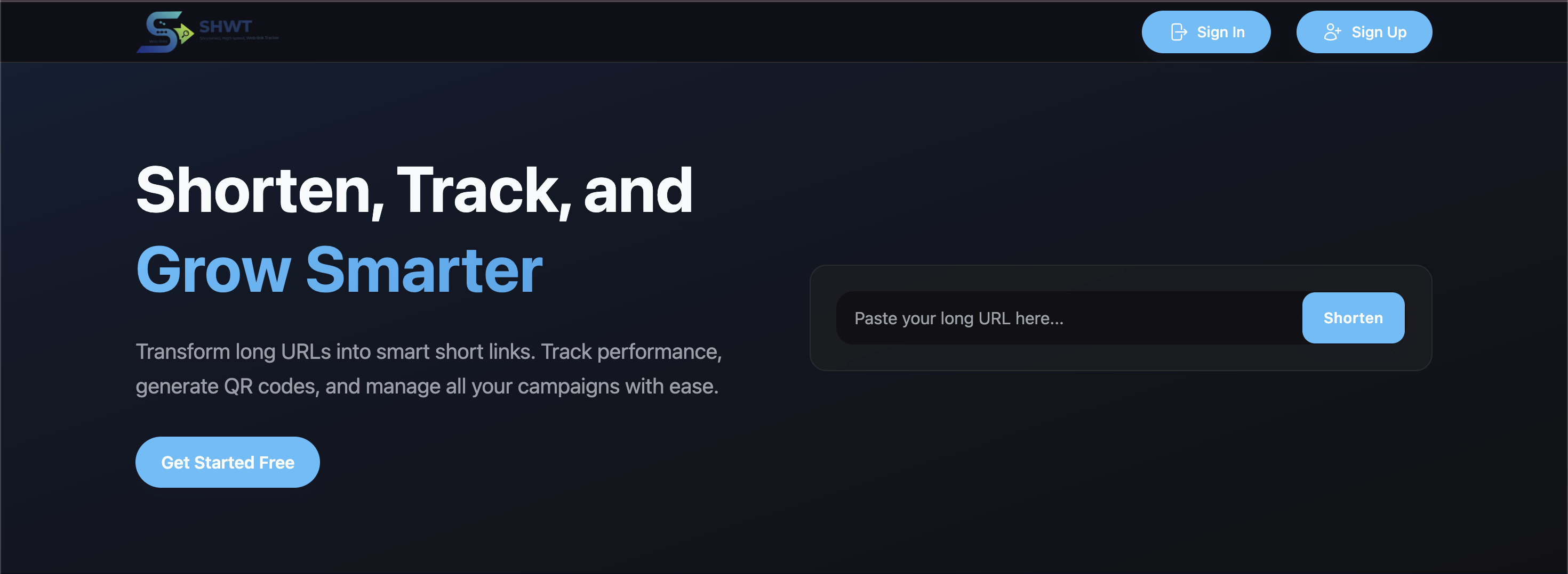 SHWT Free URL Shortener gallery image