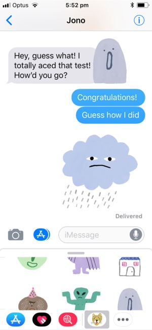 MIN PIN iMessage Stickers gallery image