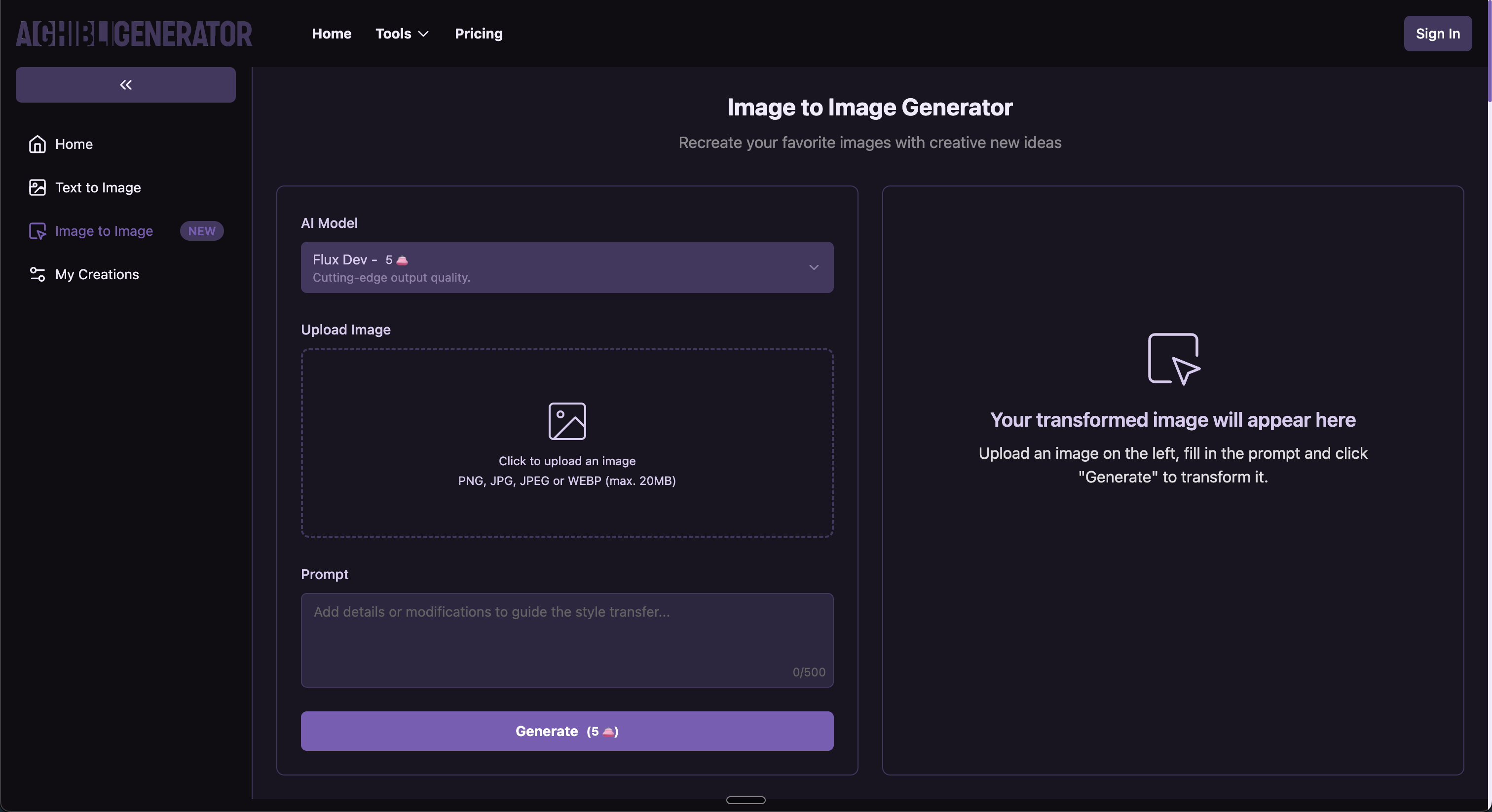 Ghibli AI Image Generator gallery image