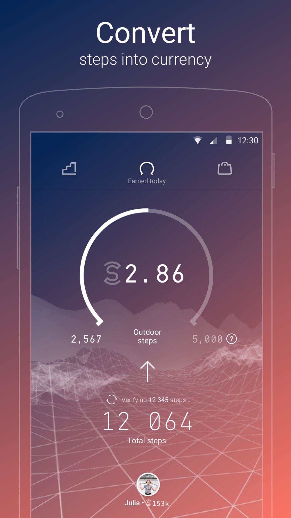 Sweatcoin for Android gallery image