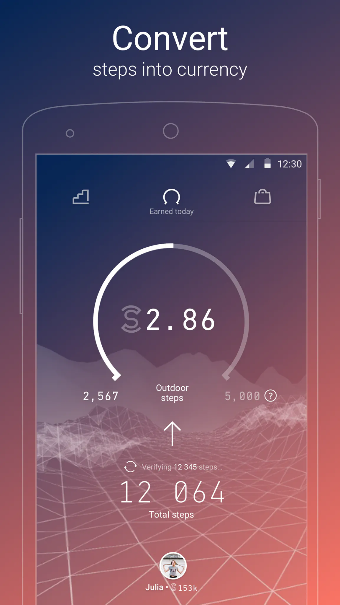 Sweatcoin for Android Image