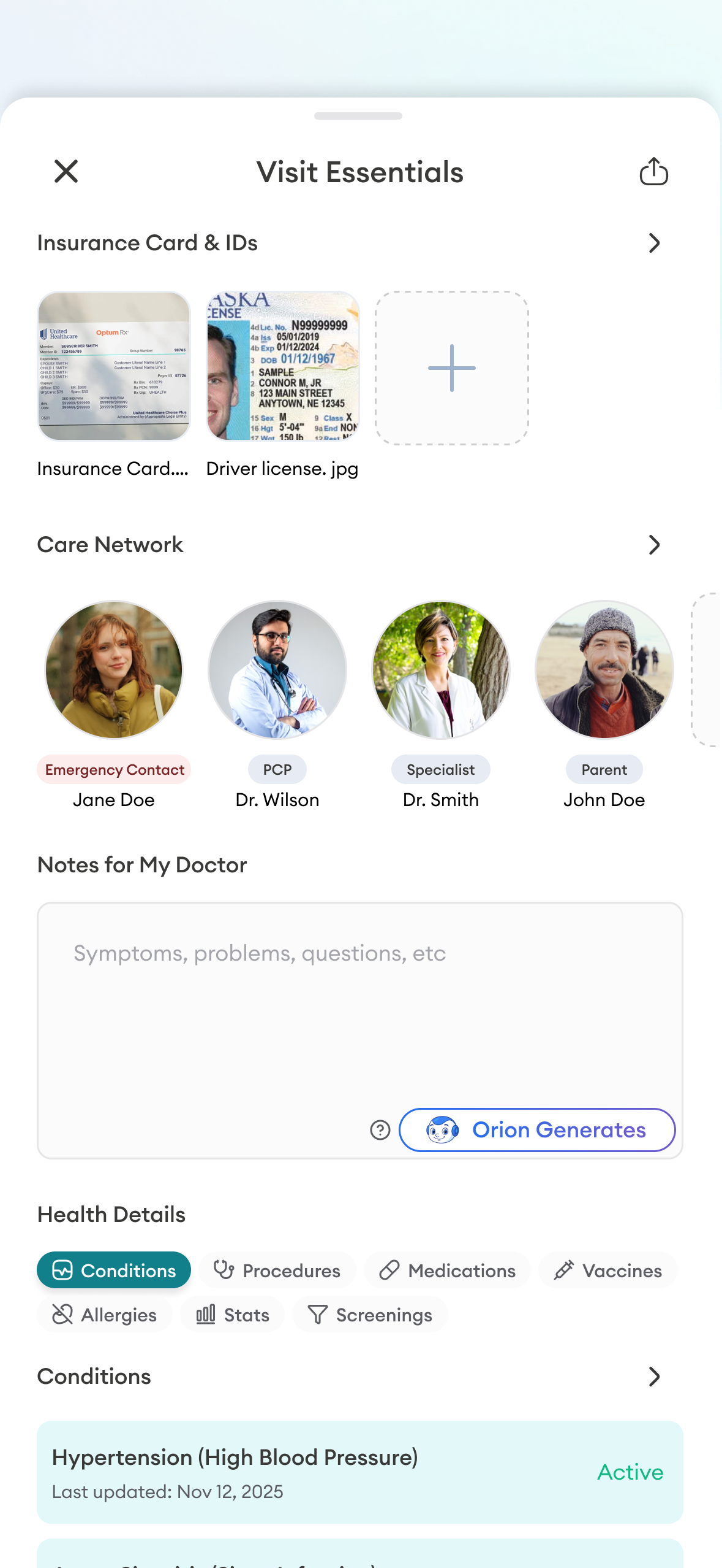 Connect4Patients - Screenshot 4 showing product features and functionality