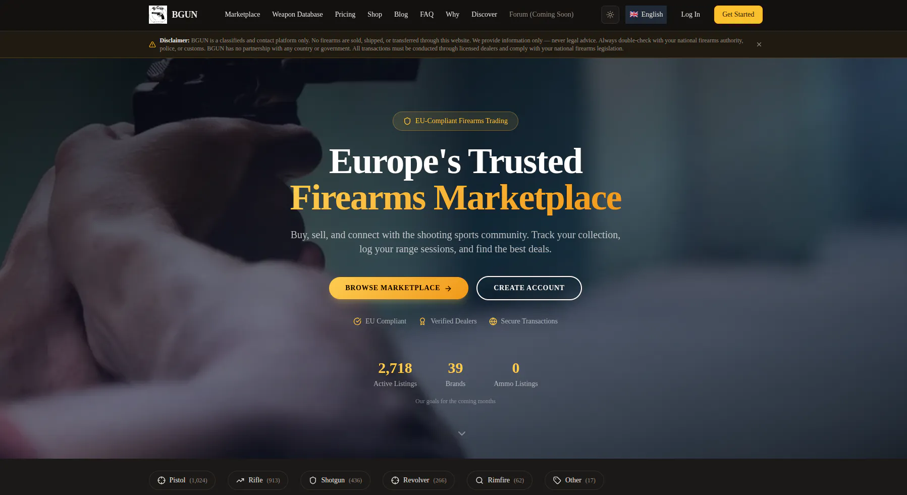 BGUN — European Firearms Platform gallery image