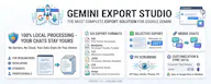 Gemini Export Studio