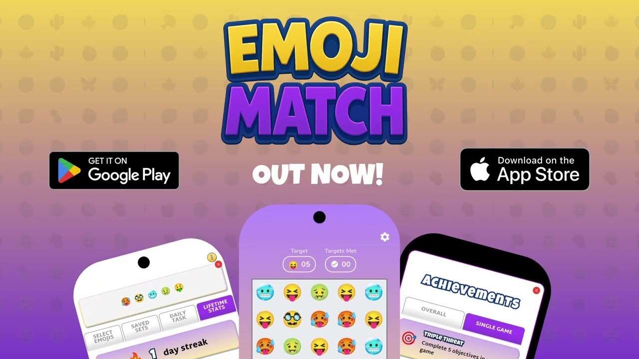 Emoji Match - Custom Match 3 Game media 1