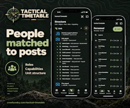 Tactical Timetable gallery image