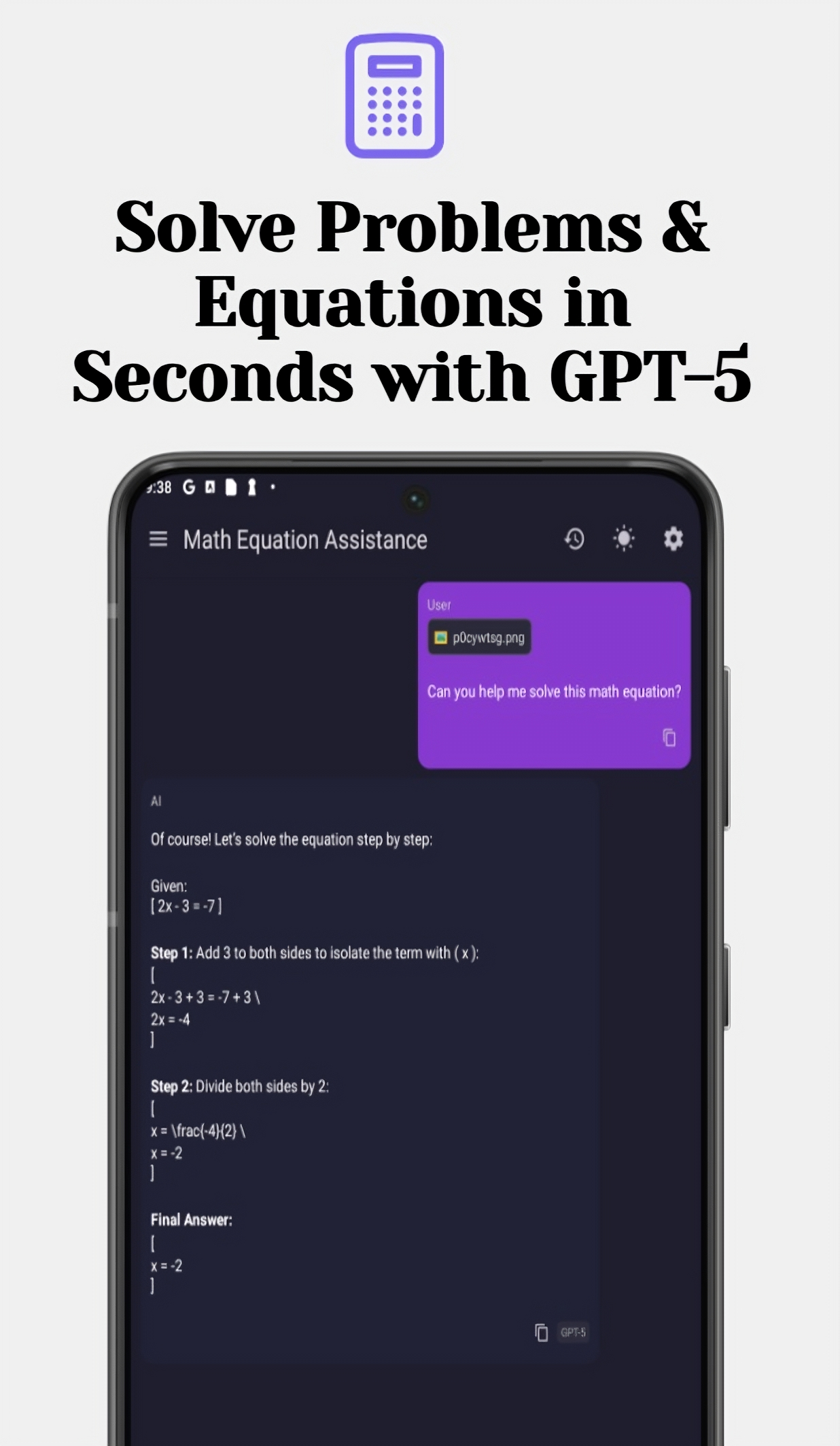 Mídia 3 de Assistente GPT-5: AI Chatbot - Assistente de AI GPT-5-Chat, Escreva, Traduzir, Respostas Instantâneas