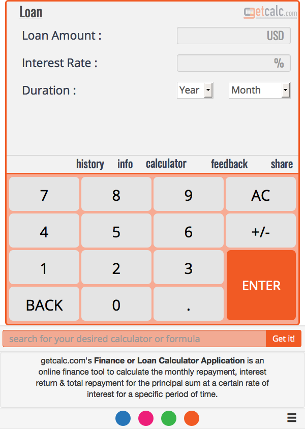 Calculators & Converters - getcalc.com gallery image