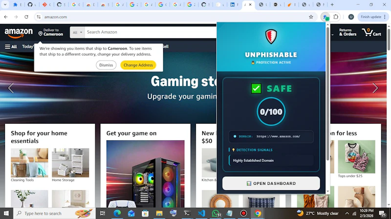 Unphishable screenshot 2