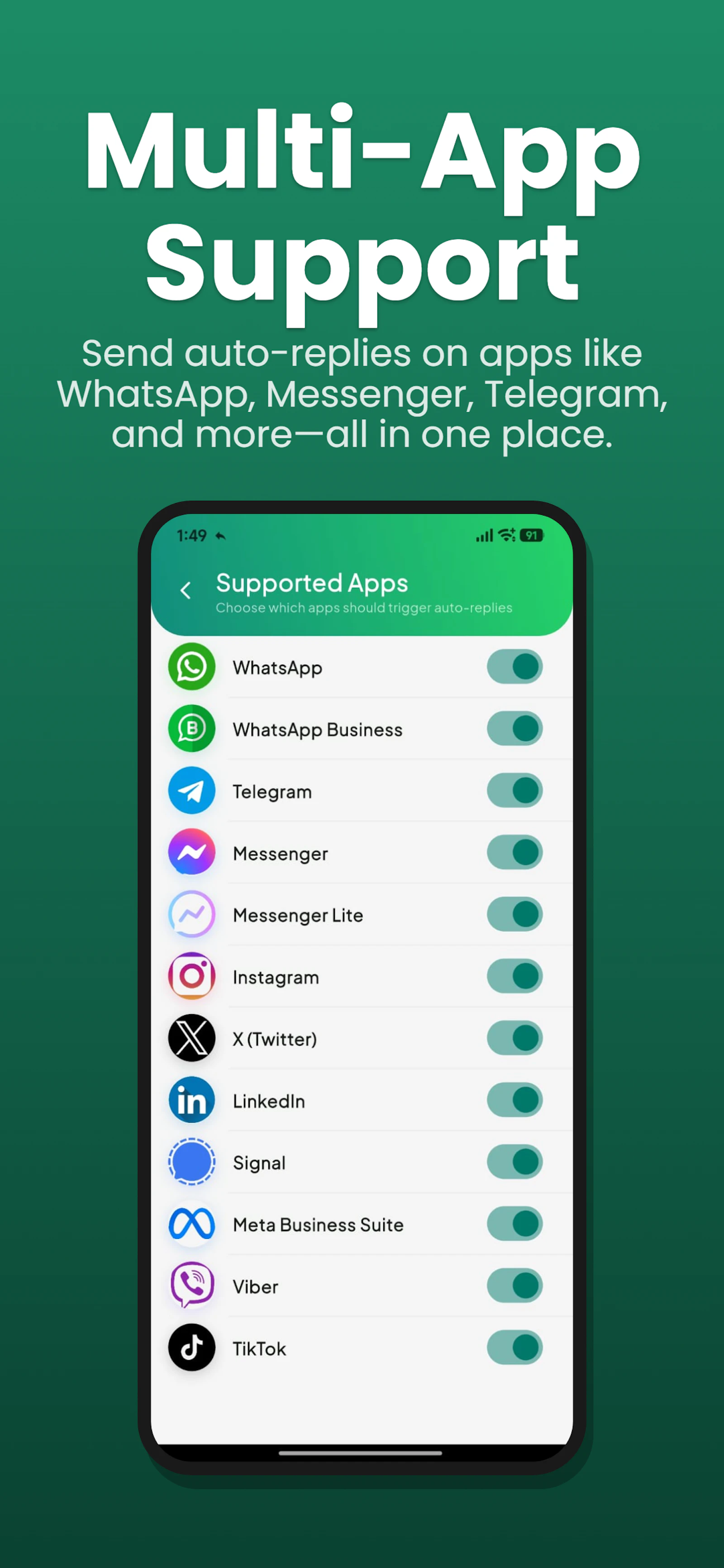 WAconnect – AI Auto-Reply for Android screenshot 2