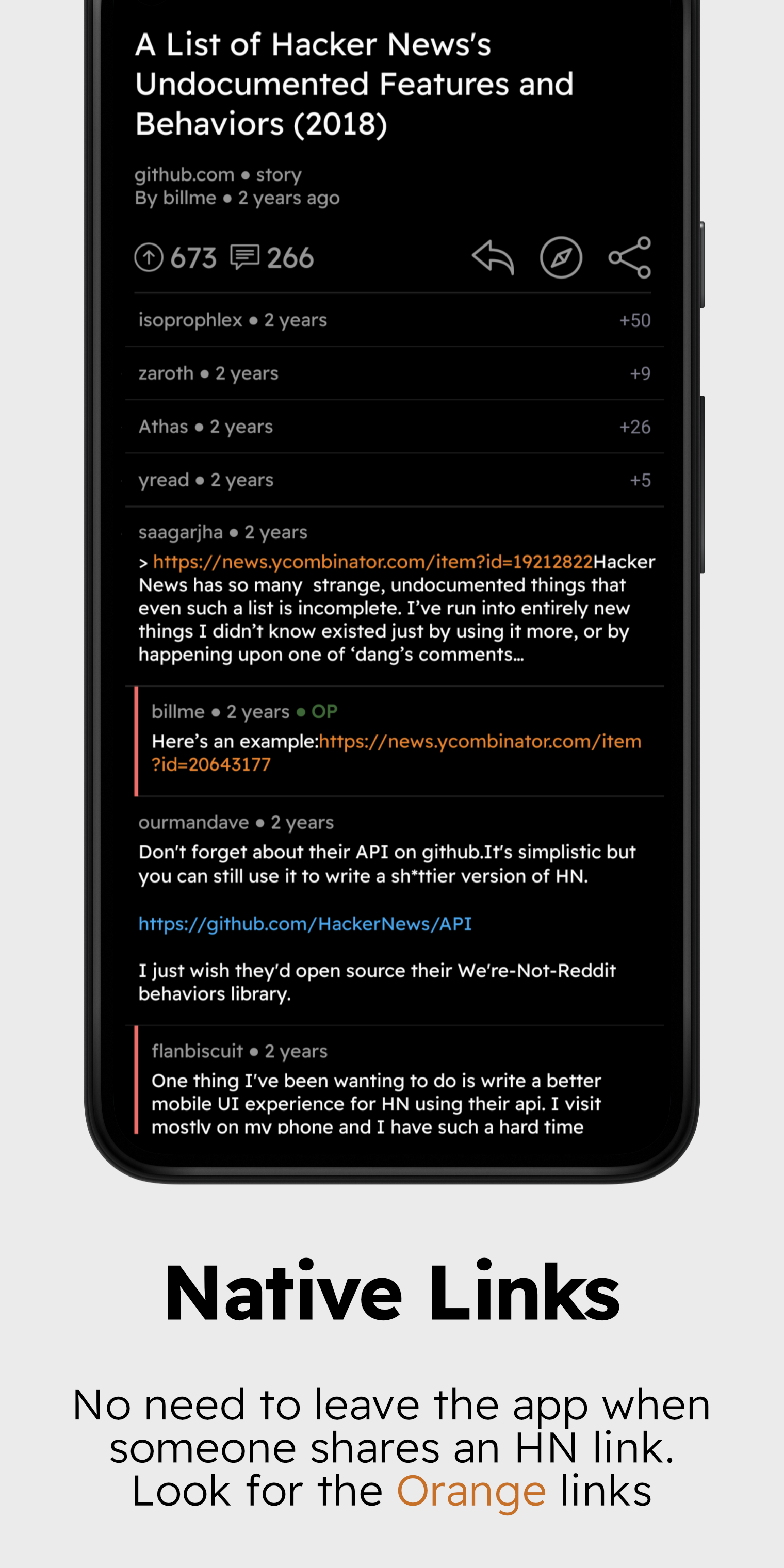 Trilby for Hacker News gallery image