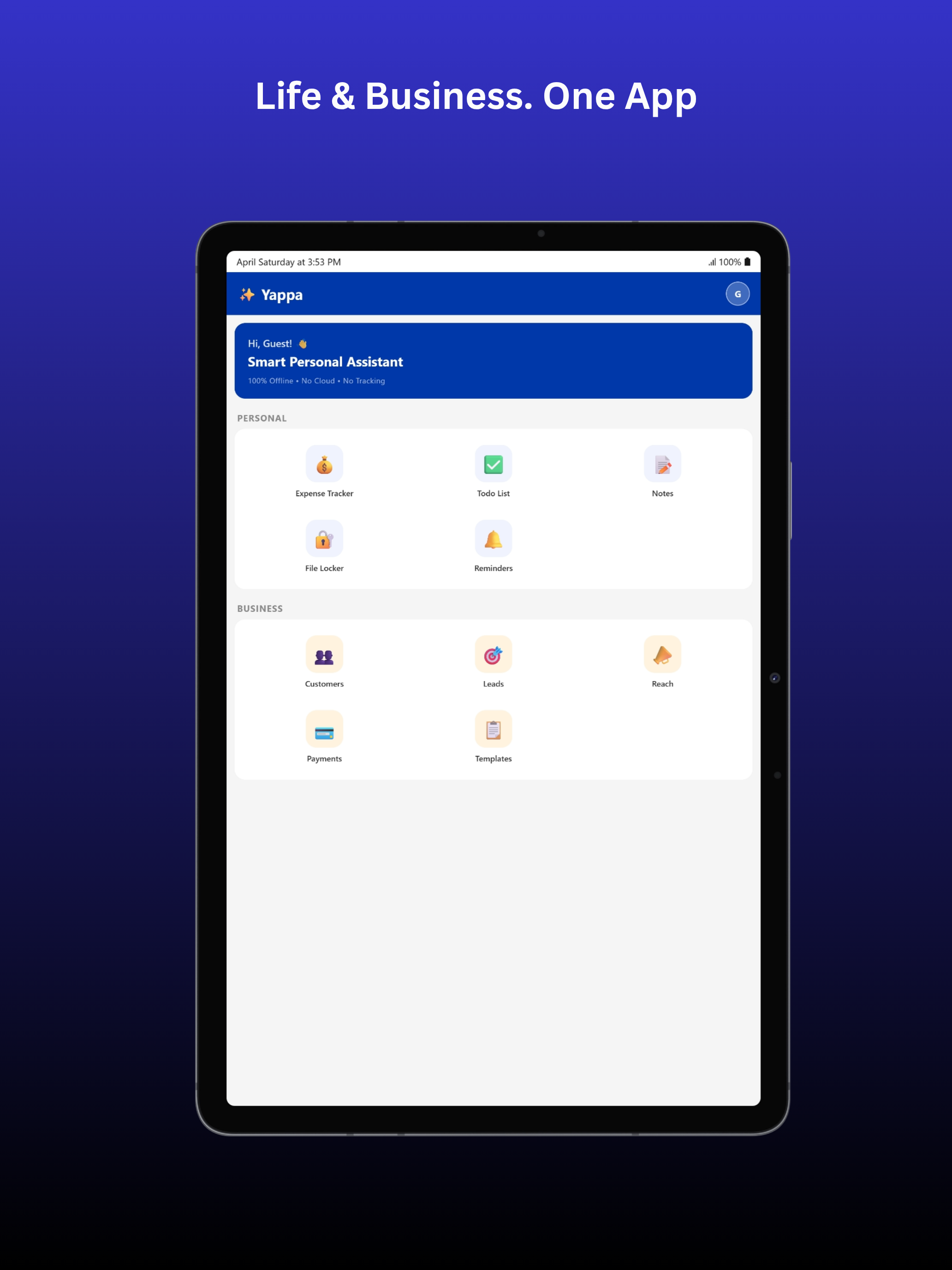 Yappa-Offline Assistant (Android & iOS) gallery image