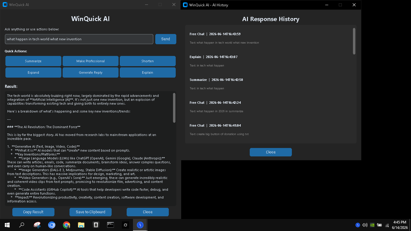 WinQuick AI gallery image