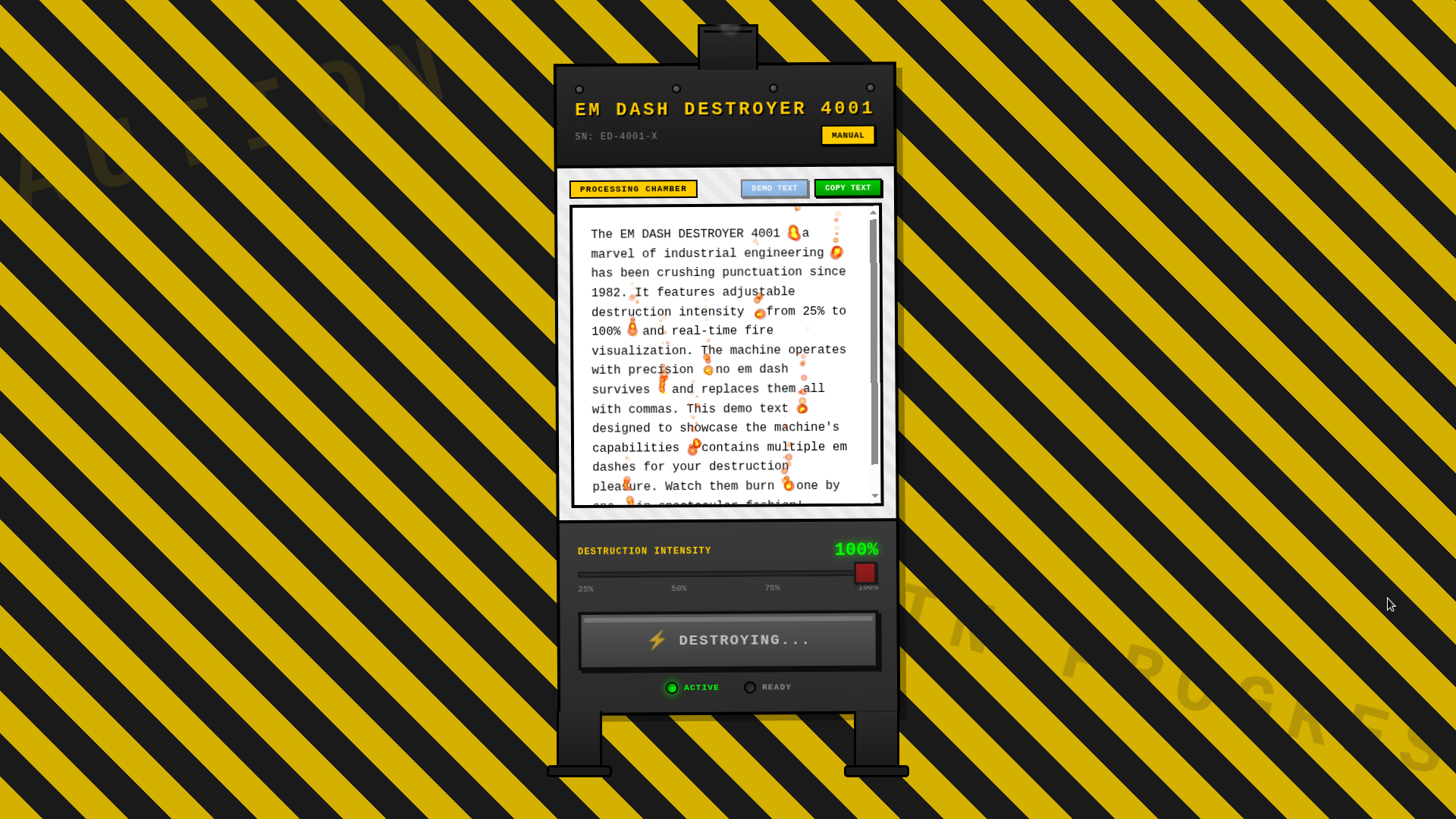 EM DASH DESTROYER 4001 gallery image