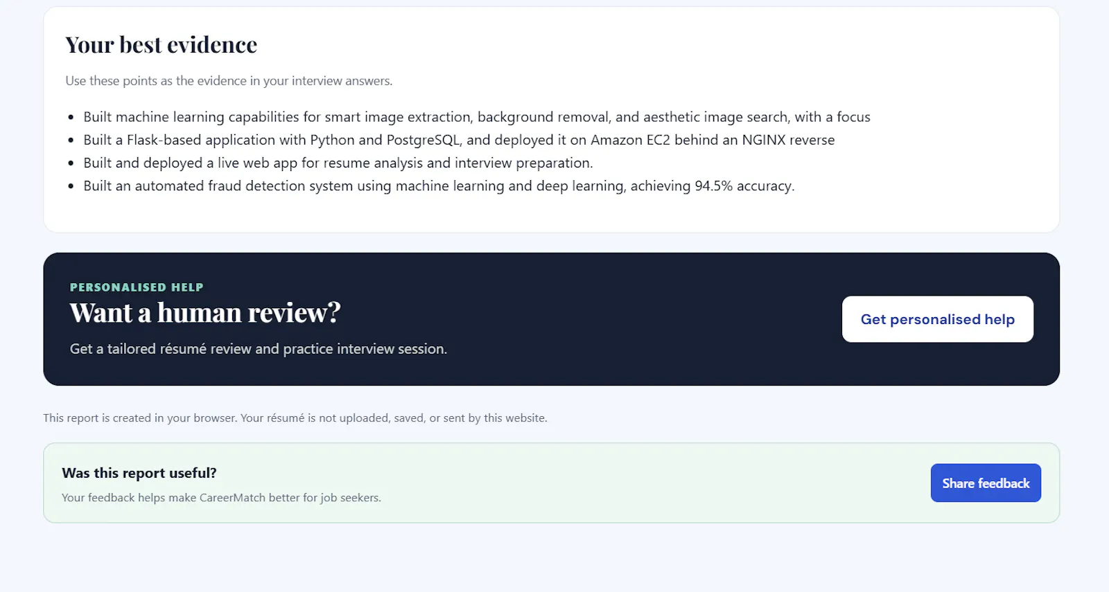CareerMatch screenshot 3