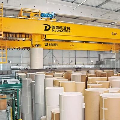 Paper Making Overhead Crane - Main product screenshot demonstrating key features and user interface