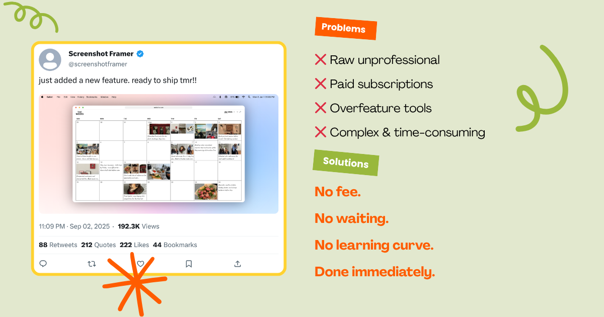 Screenshot Framer gallery image