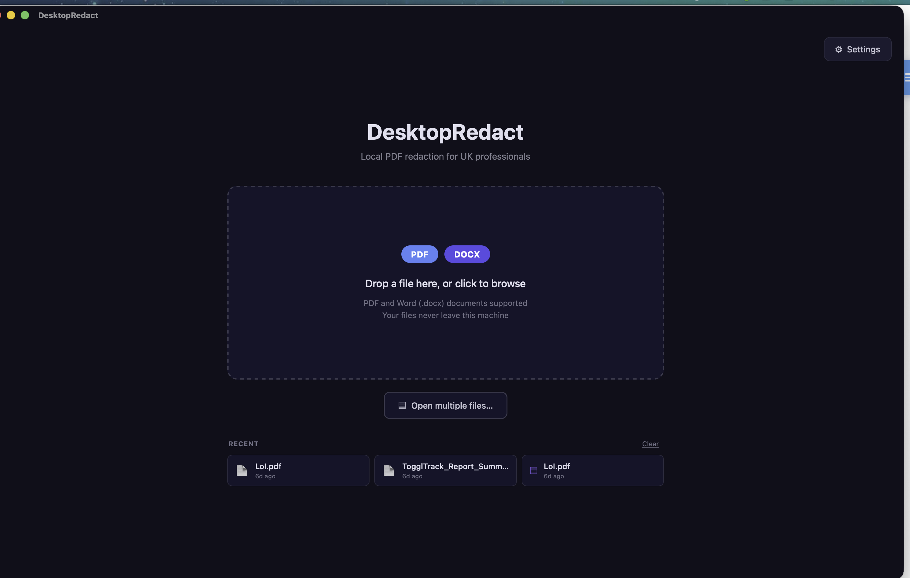 DesktopRedact — DSAR Response Automation gallery image