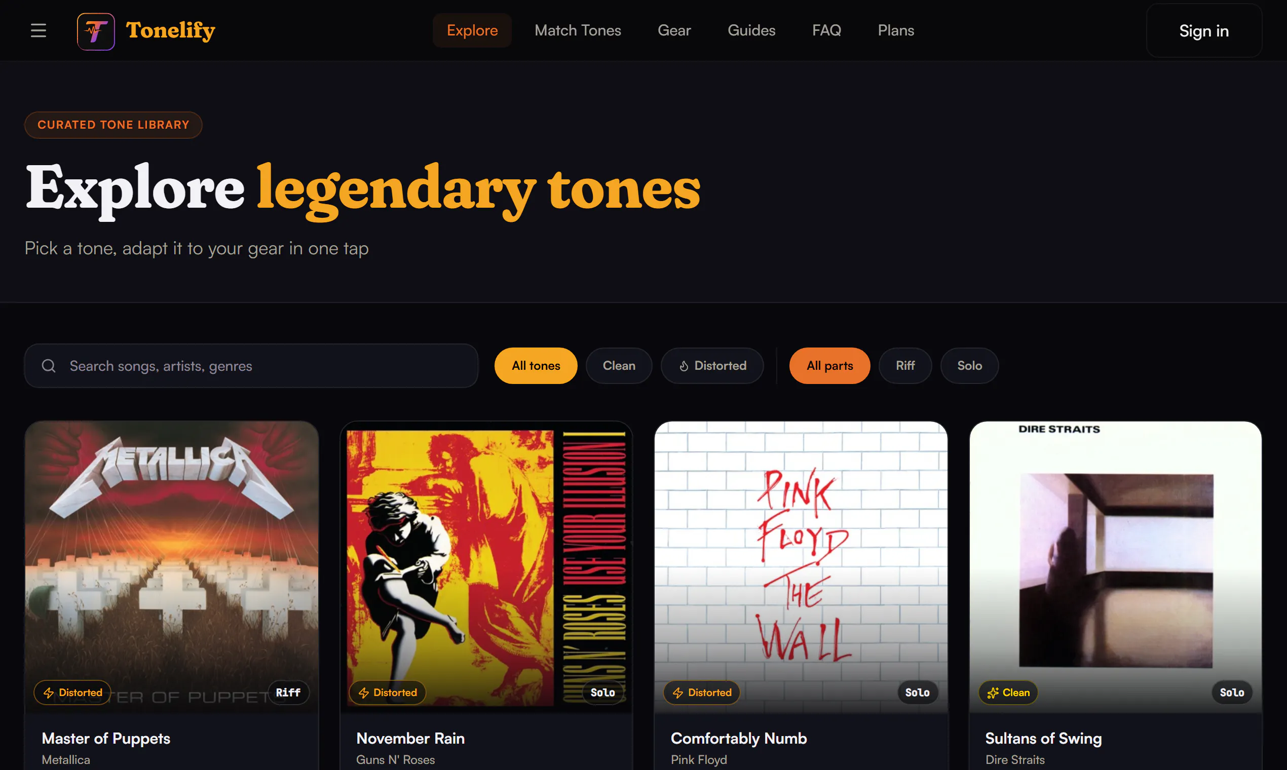 Tonelify gallery image