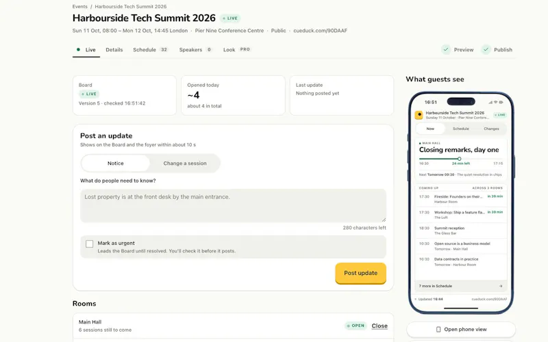 CueDuck screenshot 2