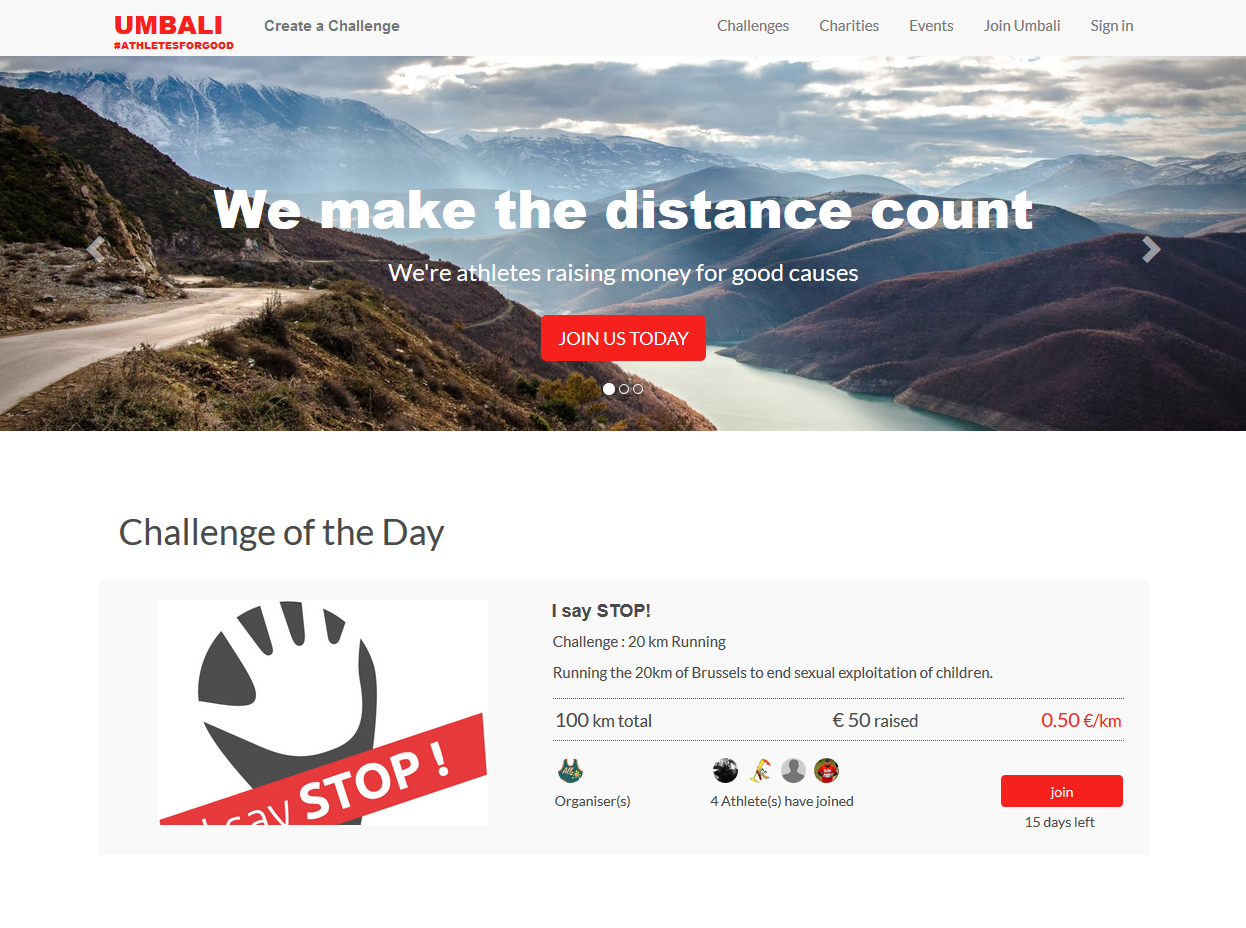 Umbali #ATHLETESFORGOOD gallery image