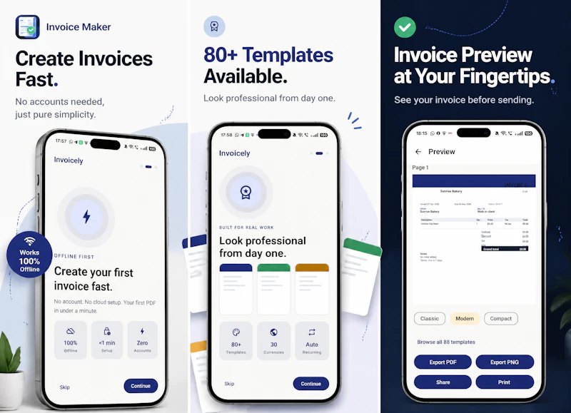 Invoice Maker, Estimate Maker screenshot 3
