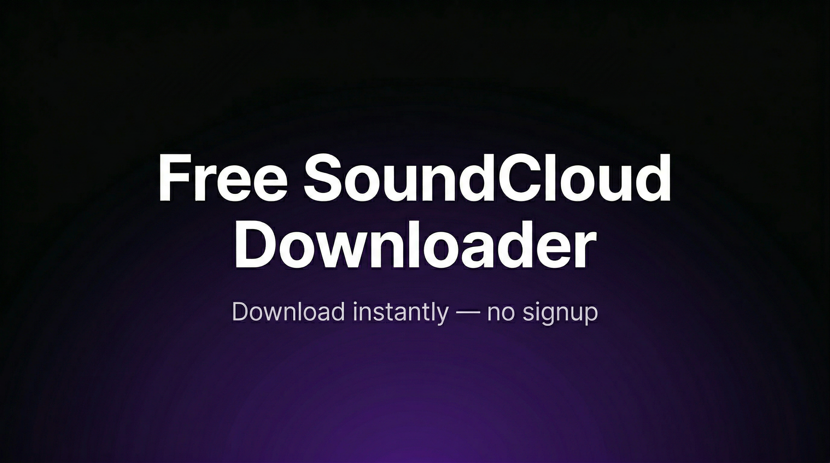 Free SoundCloud Downloader gallery image