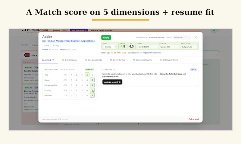 PursuitRoom screenshot 1