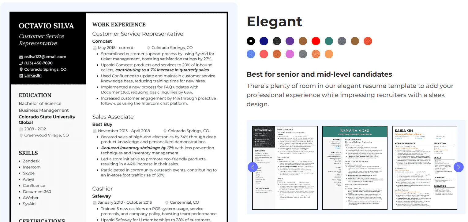 BeamJobs | AI Resume Builder gallery image