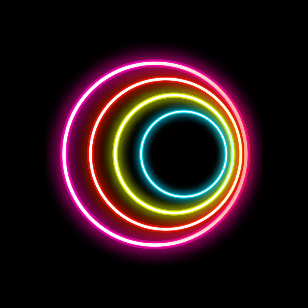 Neon Glow Stickers