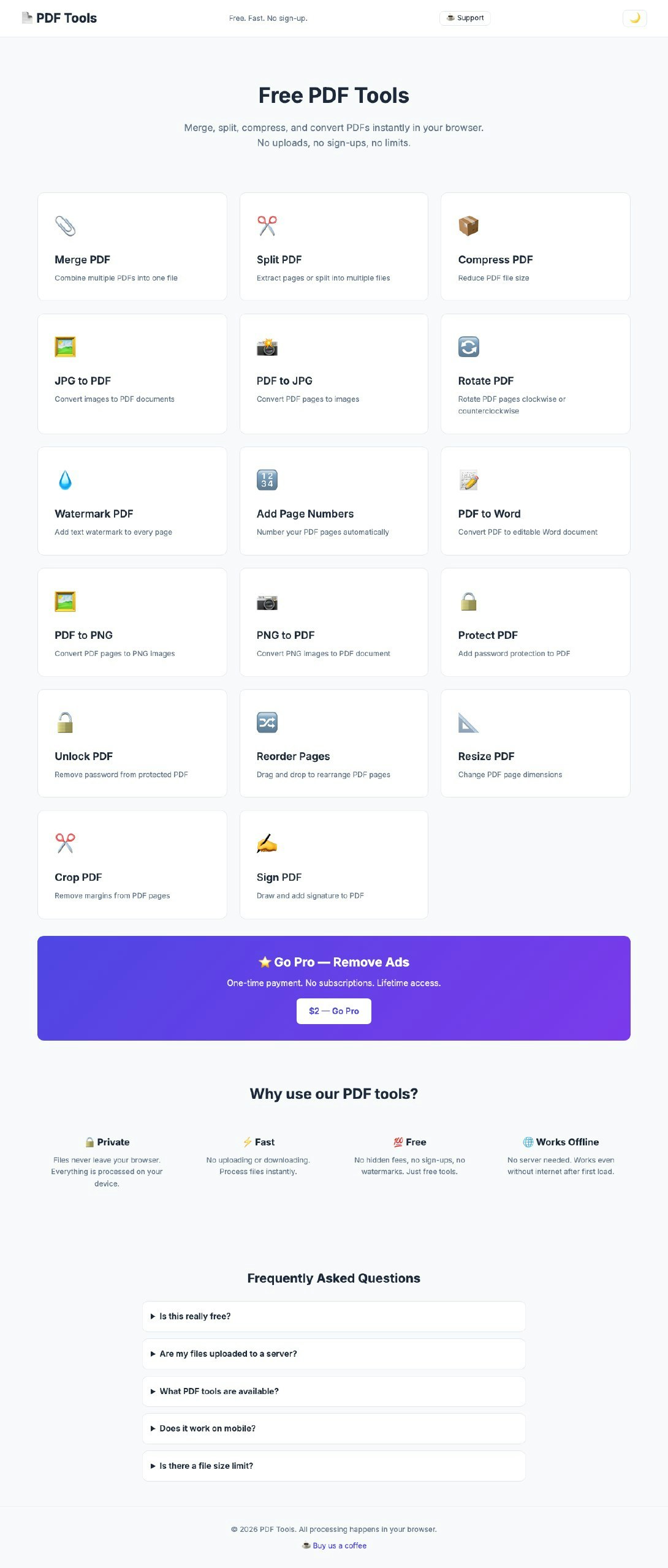 PDF Tools gallery image