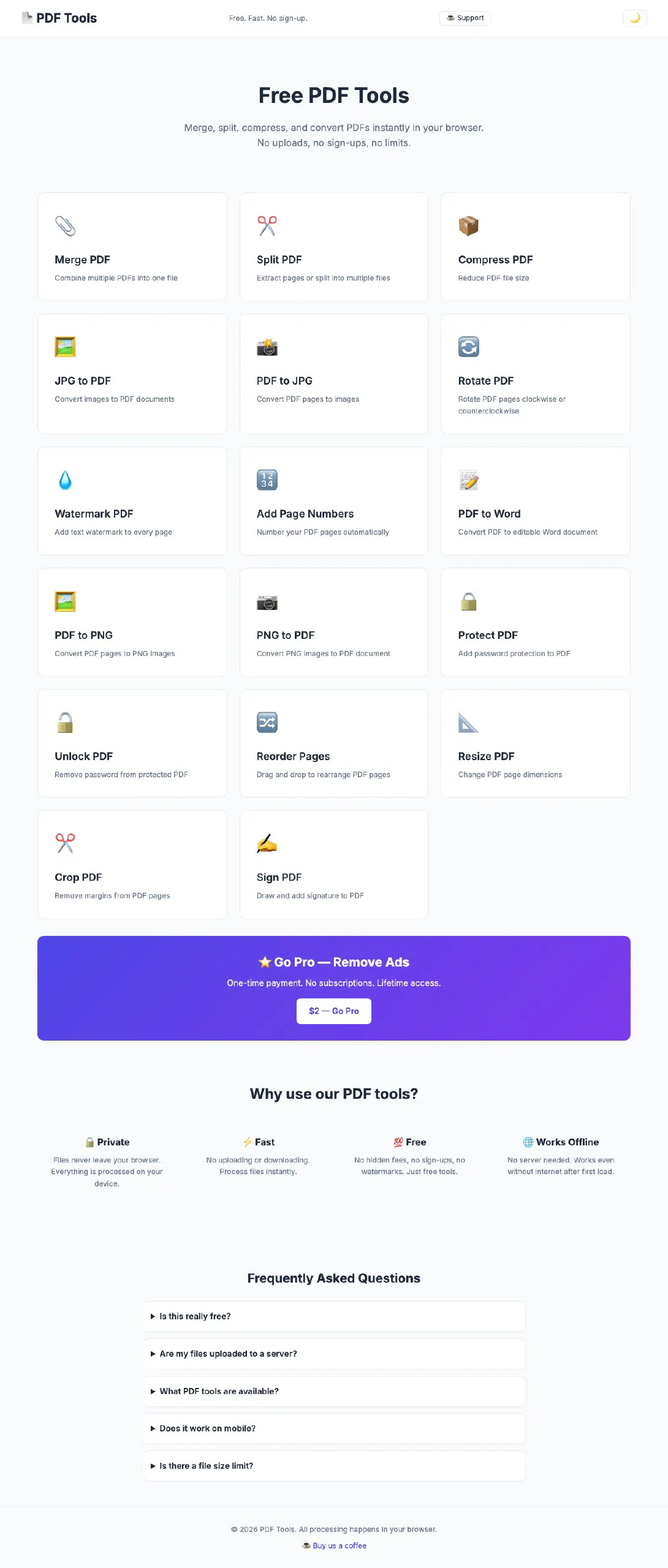 Banner del producto PDF Tools