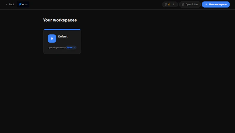Flux — Local screenshot 4