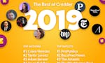 The Best of Credder 2019 - Leaderboard image
