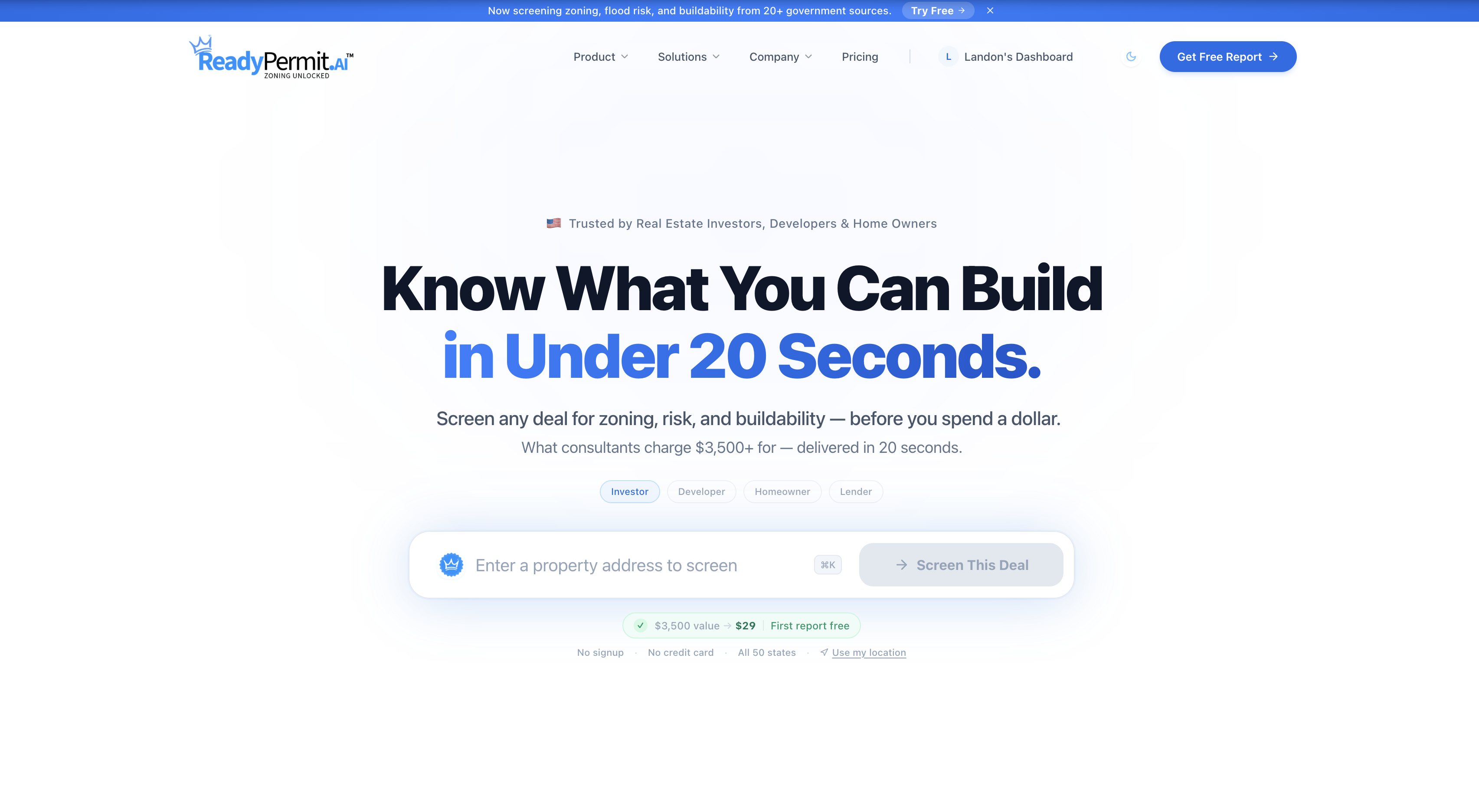 ReadyPermit — AI Property Intelligence gallery image